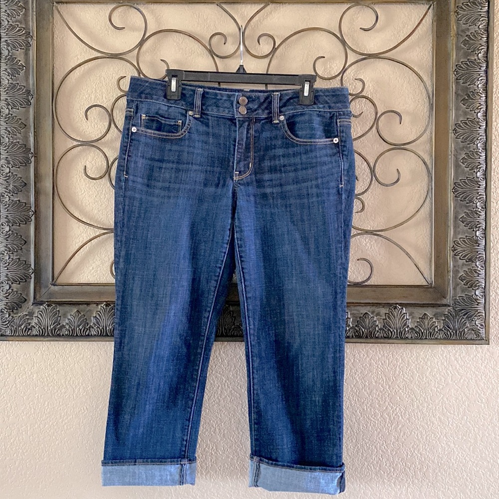 American eagle crop stretch jeans
